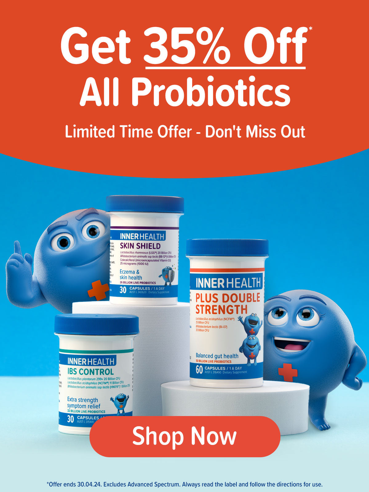Get 35% Off All Probiotics | Shop Now