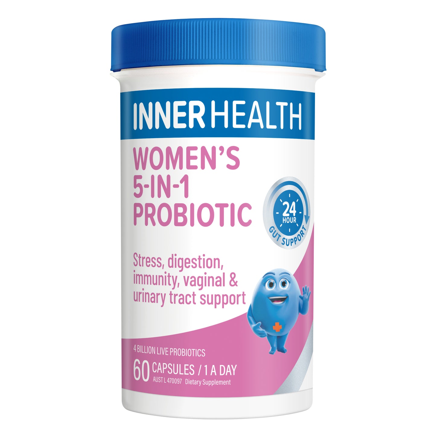 Inner Health Women's 5-in-1 Probiotic 60 Capsules