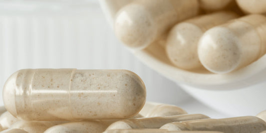 probiotics falling out of a container