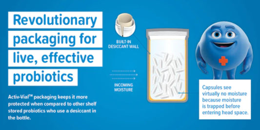 revolutionary packaging for live effective probiotics