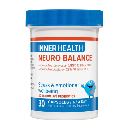 Inner Health Neuro Balance Probiotic 30 Capsules