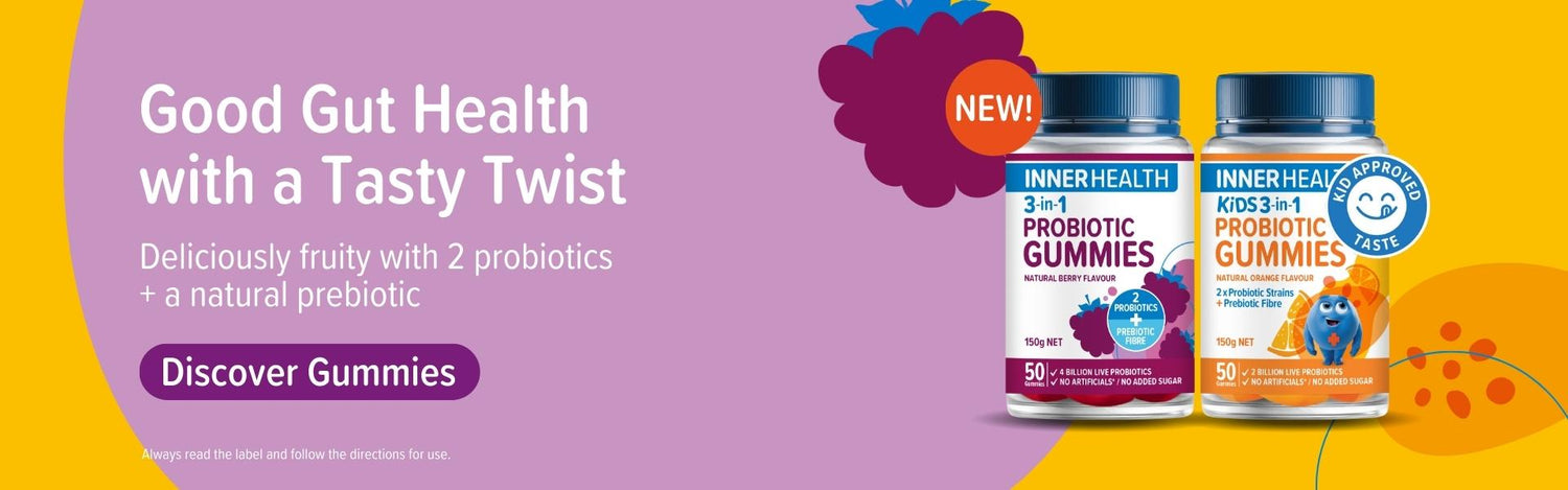 Enjoy Good Gut Health with a Tasty Twist with NEW Probiotic Adult & Kids Gummies