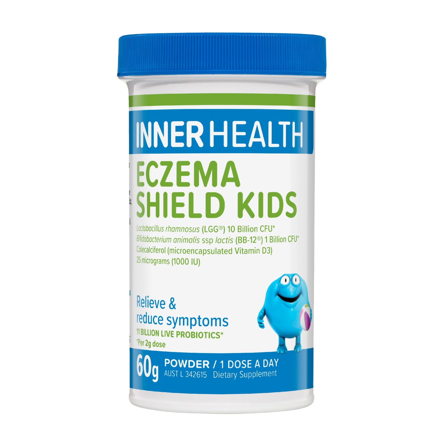 Inner Health Eczema Shield Kids Probiotic Powder 60g