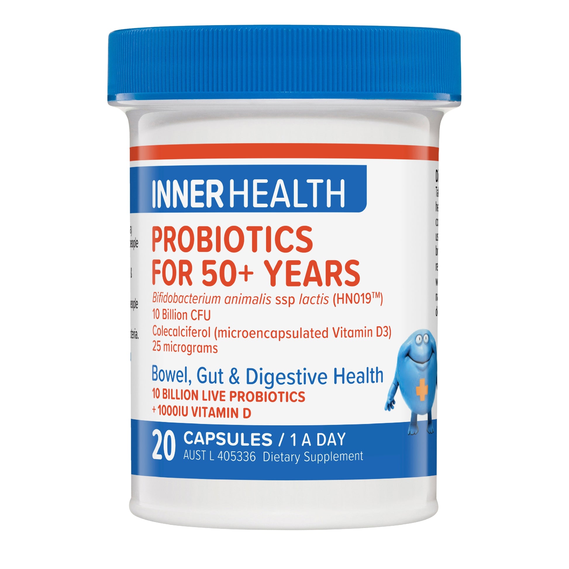 Inner Health Probiotic for 50+ Years 20 Capsules