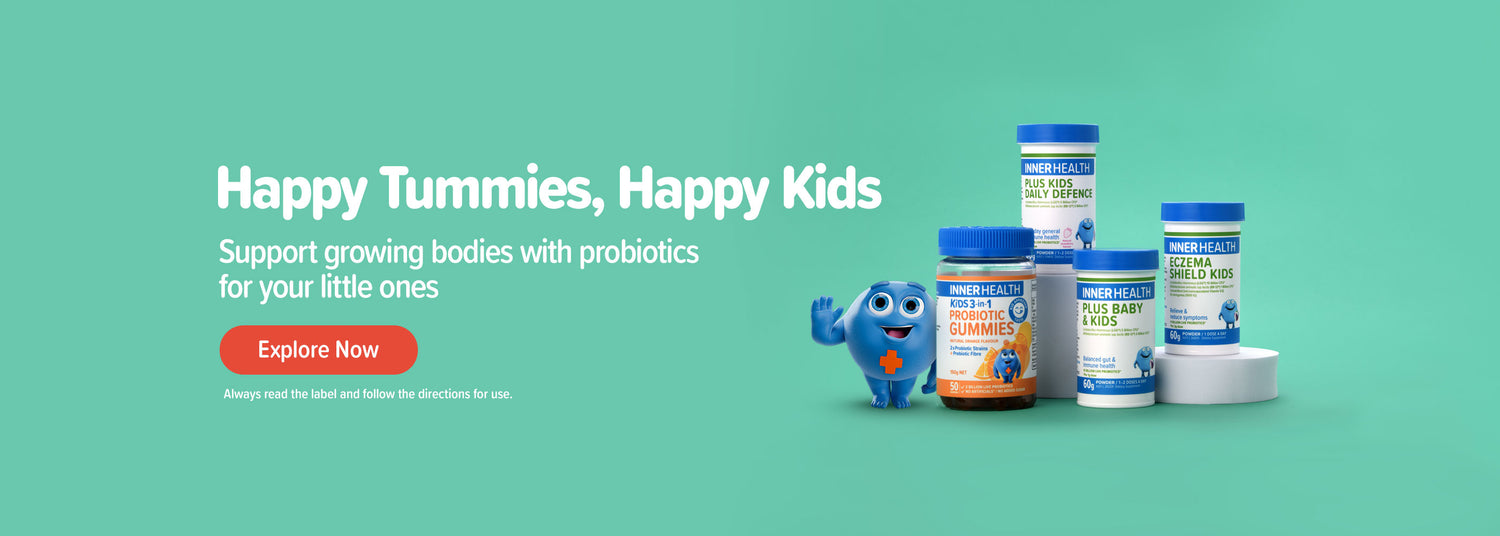 Happy Tummies, Happy Kids | Support growing bodies with probiotics for your little ones