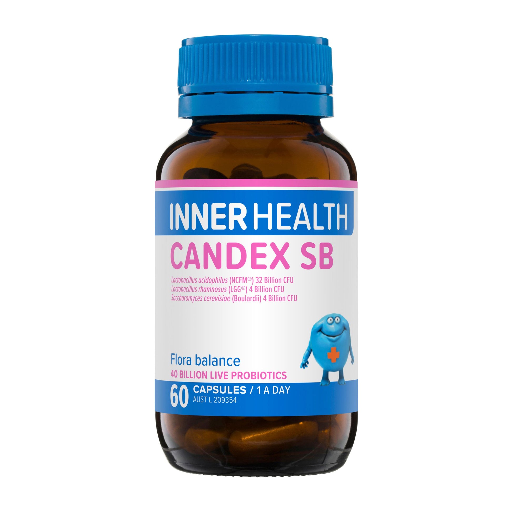 Inner Health Candex SB Probiotic 60 Capsules