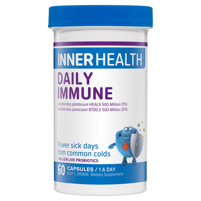 Inner Health Daily Immune Probiotic 60 Capsules