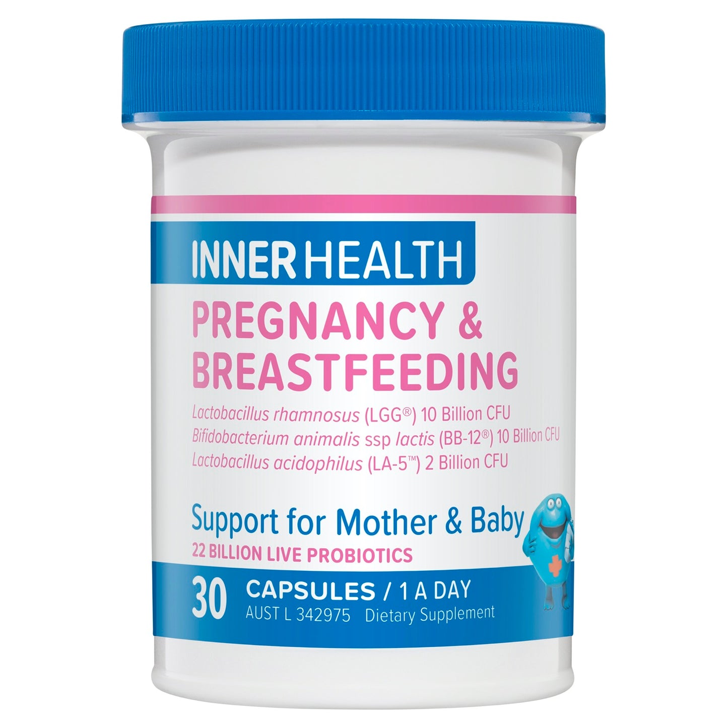 Inner Health Pregnancy & Breastfeeding Probiotic 30 Capsules