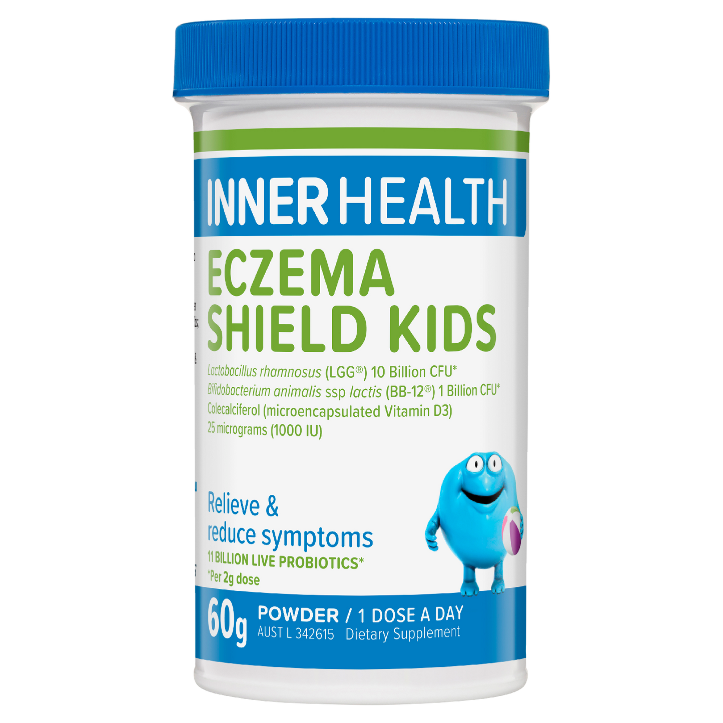 Inner Health Eczema Shield Kids Probiotic Powder 60g