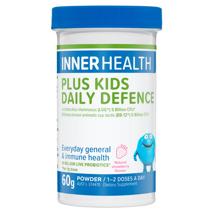 Inner Health Plus Kids Daily Defence Probiotic 60g Powder